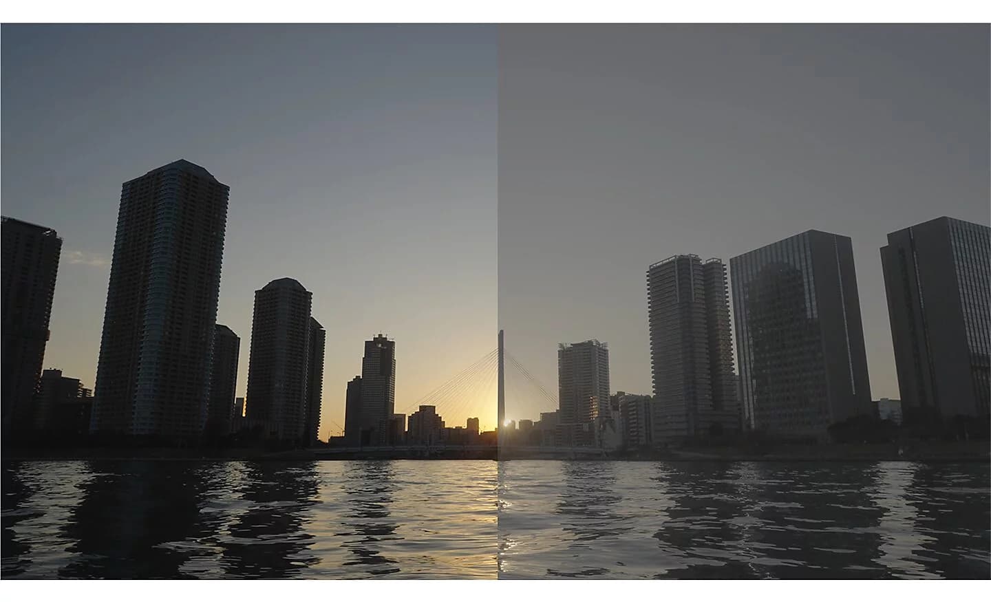 10-bit S-Log3 and HDR recording for smooth gradations