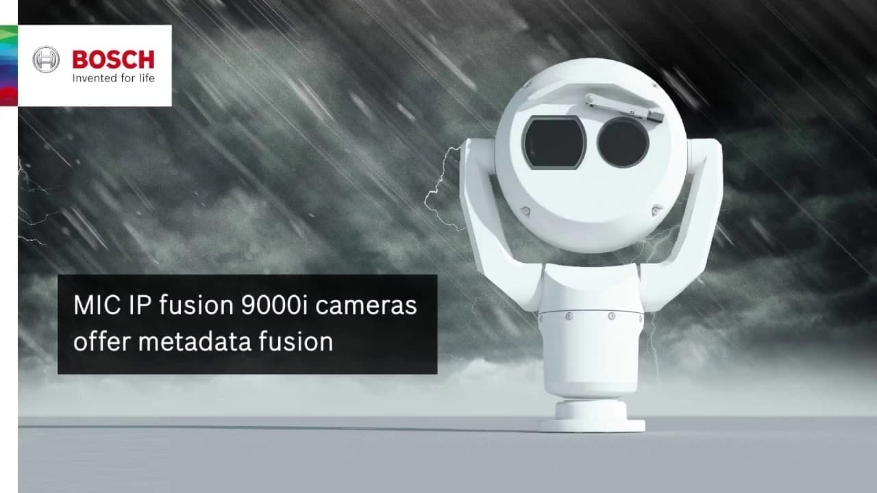 With the New Thermal MIC IP Fusion 9000i, You Can Perform Video Analytics Even While in Motion - image
